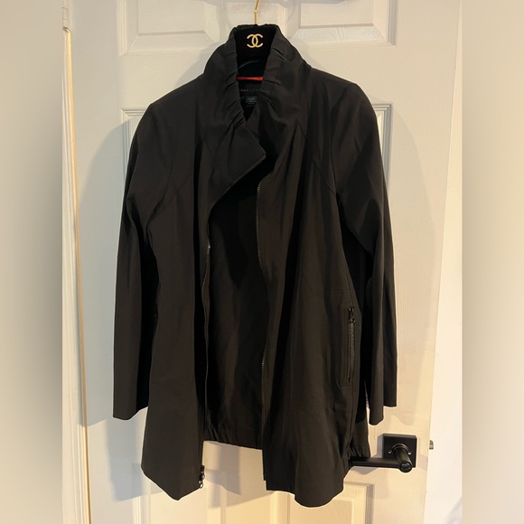 Gorgeous Nina Mclemore 3xDry Rain Travel Jacket with zipper pockets Black size M - Picture 6 of 11